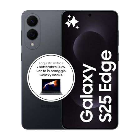 offerta a tempo: samsung galaxy s25 edge, smartphone ai — 26% da 1.419,00 € a 1.049,00 €