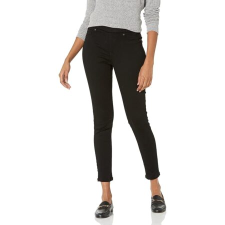 offerta a tempo: amazon essentials jeggings pull on elasticizzati a vita media (disponibili in taglie forti) — 18% da 25,50 € a 20,95 €