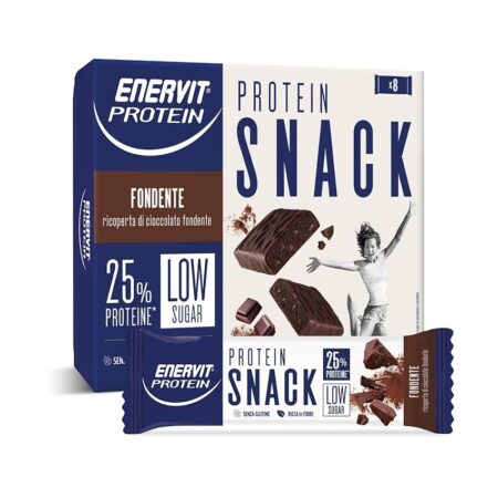 offerta a tempo: enervit, protein snack al cioccolato fondente — 22% da 9,90 € a 7,76 €