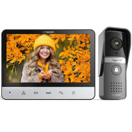 offerta a tempo: tmezon videocitofono 4 fili monofamiliare citofoni,monitor colori 7 pollici e campanello — 19% da 98,99 € a 79,99 €