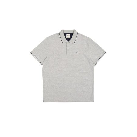 offerta a tempo: champion legacy polo with chest logo, grigio (em021) — 40% da 29,95 € a 18,11 €