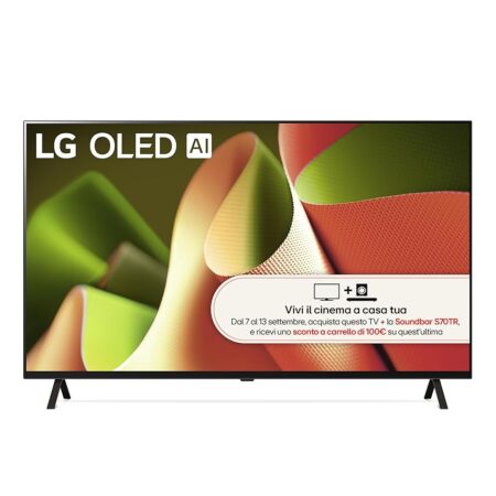 offerta a tempo: lg oled 55'', serie b4 2024 — 6% da 849,00 € a 799,00 €