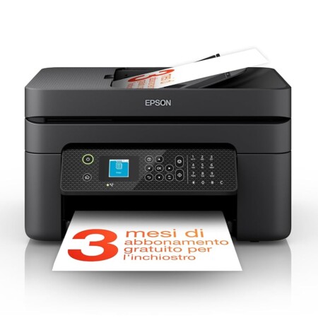 offerta a tempo: epson workforce wf 2930dwf stampante multifunzione a4 a getto d'inchiostro (stampa fronte retro) — 23% da 97,62 € a 74,99 €