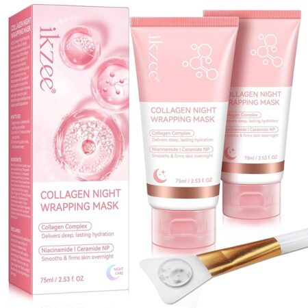 offerta a tempo: maschera collagene per il viso 2 pezzi — 63% da 15,99 € a 5,99 €