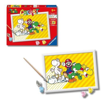 offerta a tempo: ravensburger creart serie d: super mario | dipingere con i numeri bambini 18x24cm — 15% da 15,90 € a 13,52 €