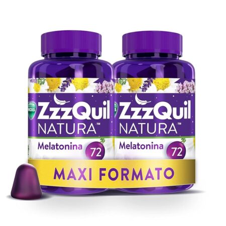 offerta a tempo: zzzquil natura integratore per il sonno, con melatonina per dormire ed estratti di lavanda — 16% da 47,76 € a 39,99 €