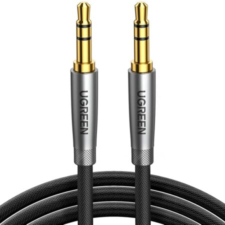 offerta a tempo: ugreen cavo aux 3.5mm maschio hifi stereo cable audio mini jack nylon intrecciato per cuffie — 25% da 18,99 € a 14,24 €