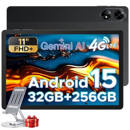 offerta a tempo: doogee tab g6+ tablet 11 pollici, 32gb+256gb/2tb tablet android 15 — 35% da 219,99 € a 143,99 €