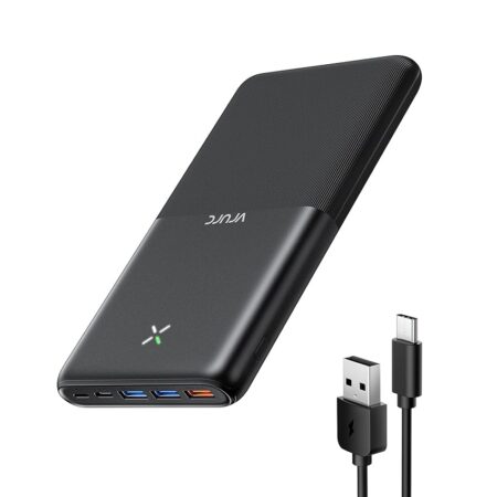 offerta a tempo: power bank 30000 mah, vrurc 22.5w ricarica rapida caricatore portatile — 15% da 35,99 € a 30,59 €