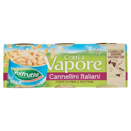 offerta a tempo: valfrutta cannellini cotti a vapore 3 pezzi — 21% da 2,19 € a 1,74 €