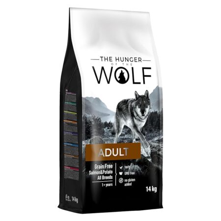offerta a tempo: the hunger of the wolf cibo secco per cani adulti di tutte le razze e cani con allergie — 10% da 54,99 € a 49,49 €
