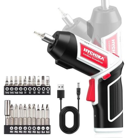 offerta a tempo: hychika avvitatore a batteria, avvitatore elettrico 6 nm cacciavite elettrico 3.6 v 2.0 ah — 15% da 27,99 € a 23,78 €