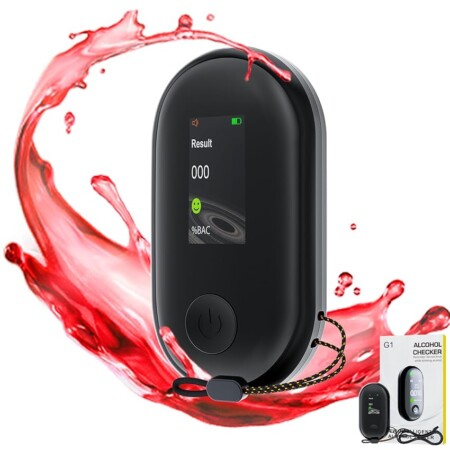 offerta a tempo: etilometro portatile con display lcd — 58% da 11,99 € a 5,00 €