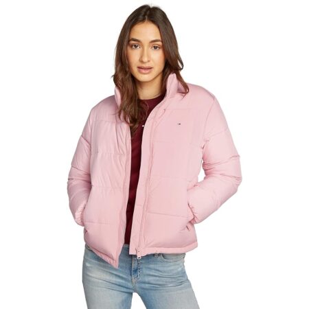 offerta a tempo: tommy jeans tjw essential puffer ext dw0dw18827, giacca trapuntata donna — 32% da 189,90 € a 129,00 €