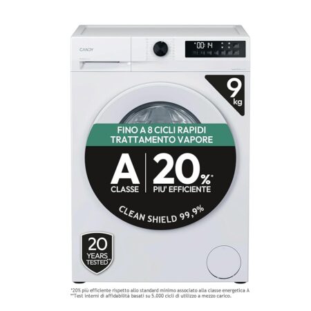 offerta a tempo: candy prowash 300 gd 498 s, lavatrice carica frontale — 13% da 379,99 € a 329,99 €