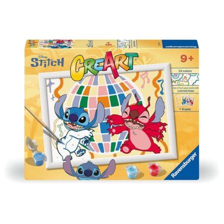 offerta a tempo: ravensburger creart serie d: disney stitch & leroy | dipingere con i numeri bambini — 15% da 15,99 € a 13,52 €