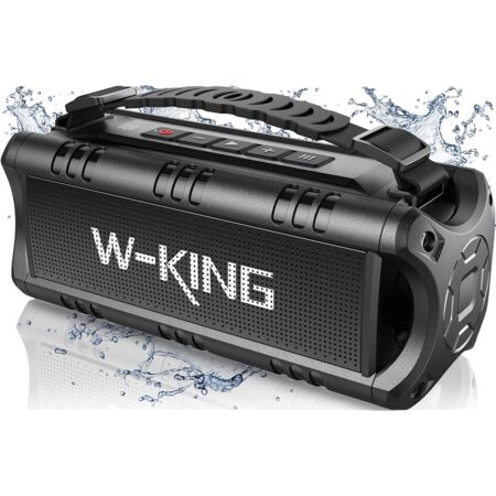 offerta a tempo: w king altoparlante bluetooth portatile da 30w — 75% da 89,99 € a 22,39 €