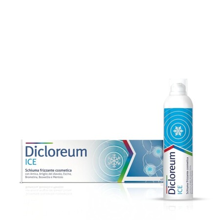 offerta a tempo: dicloreum ice schiuma frizzante cosmetica per il trattamento di contusioni — 16% da 14,64 € a 12,24 €