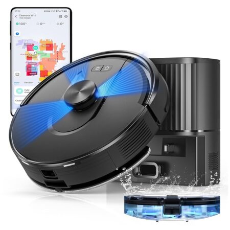 offerta a tempo: vexilar w11 robot aspirapolvere lavapavimenti con mappatura,lidar rilevamento ostacoli — 17% da 239,99 € a 199,99 €