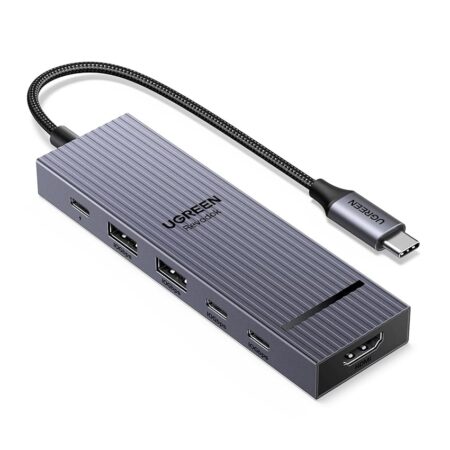 offerta a tempo: ugreen revodok pro 106 10gbps hub usb c hdmi 4k 60hz adattatore type c 3.2 gen 2 pd — 30% da 21,99 € a 15,39 €