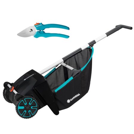 offerta a tempo: gardena raccogli foglie manuale su ruote: per raccogliere foglie cadute o erba tagliata senza chinarsi — 38% da 159,99 € a 99,31 €