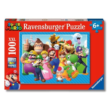offerta a tempo: ravensburger puzzle 100 pezzi xxl super mario, idea regalo per bambini 6+ anni — 15% da 9,99 € a 8,49 €