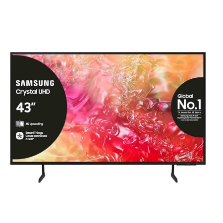 offerta a tempo: samsung tv ue43du7190uxzt led 4k, smart tv 43" crystal processor 4k — 25% da 399,99 € a 299,00 €