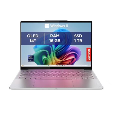 offerta a tempo: lenovo yoga slim 7 aura edition notebook copilot+ pc display oled 14" 2.8k wqxga+ (2880x1800) — 7% da 1.499,00 € a 1.399,00 €