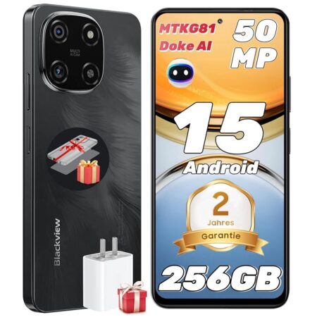 offerta a tempo: blackview color 6 smartphone 24gb+256gb/2tb tf doke ai, android 15 — 7% da 149,99 € a 139,98 €