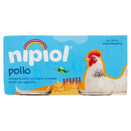 offerta a tempo: nipiol omogeneizzato pollo 2x80g (12 confezioni) — 9% da 18,54 € a 16,79 €