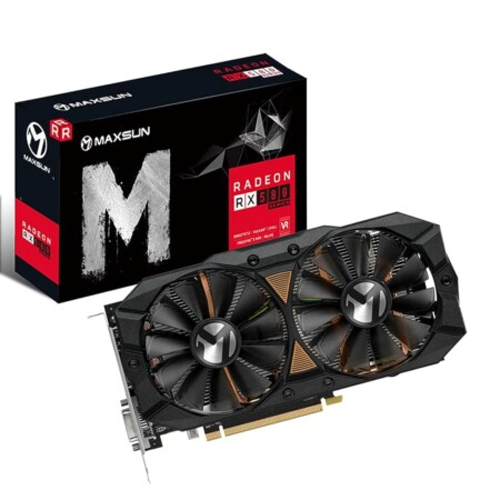 offerta a tempo: maxsun amd radeon rx 580 8gb 2048sp gddr5 computer video scheda grafica gpu per pc gaming 256 — 5% da 139,99 € a 132,99 €