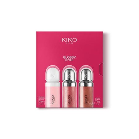 offerta a tempo: kiko milano 2 lucidalabbra idratanti e 1 crema labbra perfezionatrice — 40% da 28,99 € a 17,49 €