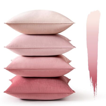 offerta a tempo: miulee set di 4 federe cuscini per divano in velluto 40x40cm decorative federe copricuscini — 10% da 30,99 € a 27,97 €