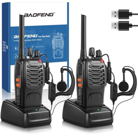 offerta a tempo: baofeng walkie talkie pmr446 senza licenza, antenna non rimovibile — 11% da 29,90 € a 26,64 €