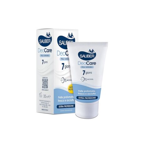 offerta a tempo: sauber deodorante crema deocare, 35ml — 38% da 5,49 € a 3,39 €