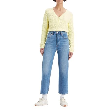 offerta a tempo: levi's ribcage straight ankle jeans, dance around — 29% da 130,00 € a 92,65 €