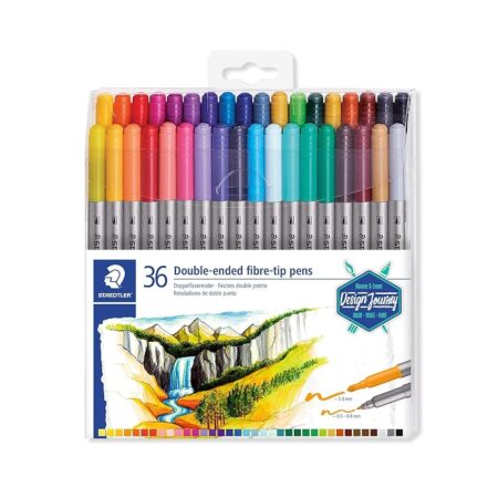 offerta a tempo: staedtler – set di 36 pennarelli — 50% da 19,50 € a 9,70 €