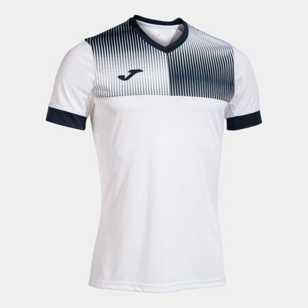 offerta a tempo: joma maglia a manica corta uomo eco supernova bianco blu navy — 38% da 29,00 € a 17,99 €