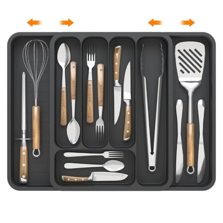 offerta a tempo: organizer portaposate con 7 scomparti da cassetto — 45% da 21,99 € a 11,99 €