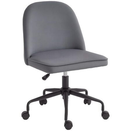 offerta a tempo: homcom sedia da ufficio con altezza regolabile — 50% da 62,95 € a 31,46 €