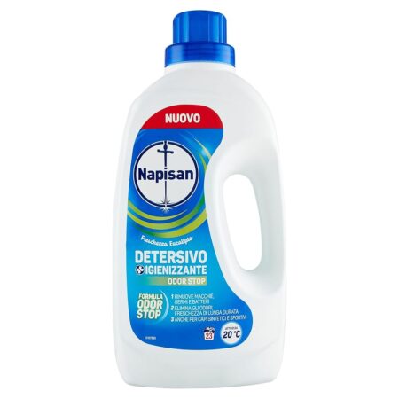 offerta a tempo: napisan detersivo lavatrice liquido igienizzante 23 lavaggi — 26% da 4,99 € a 3,70 €