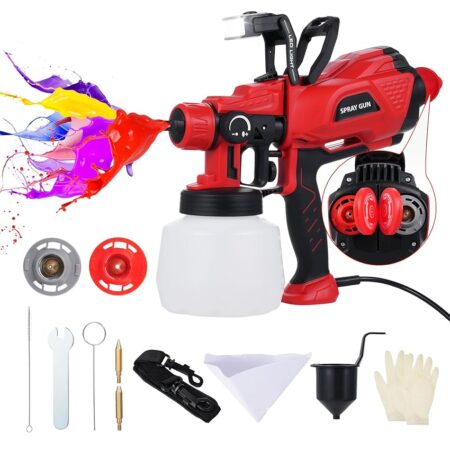 offerta a tempo: pistola a spruzzo di vernice con 3 ugelli per fai da te — 50% da 39,99 € a 19,99 €
