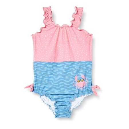 offerta a tempo: playshoes costume da bagno con protezione uv, bambine e ragazze — 9% da 19,71 € a 17,90 €