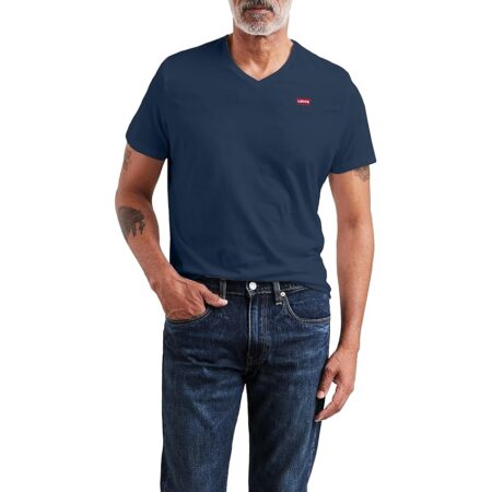 offerta a tempo: levi's original housemark v neck maglietta uomo — 36% da 25,00 € a 16,06 €