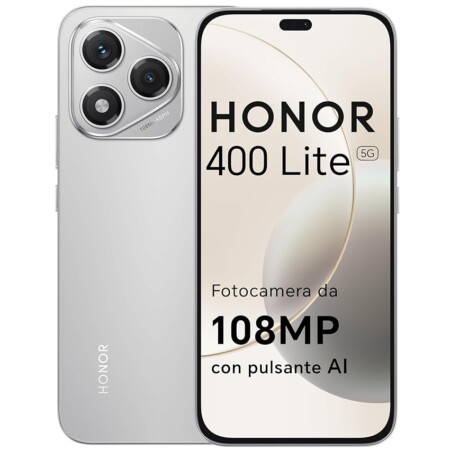 offerta a tempo: honor 400 lite smartphone 5g dual sim nfc, 8gb ram 256gb memoria — 23% da 299,90 € a 229,90 €
