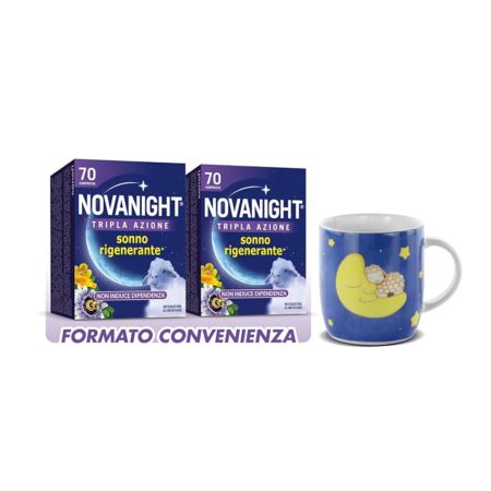 offerta a tempo: thun per novanight, idee regalo tazza thun in omaggio con novanight tripla azione — 5% da 41,69 € a 39,56 €