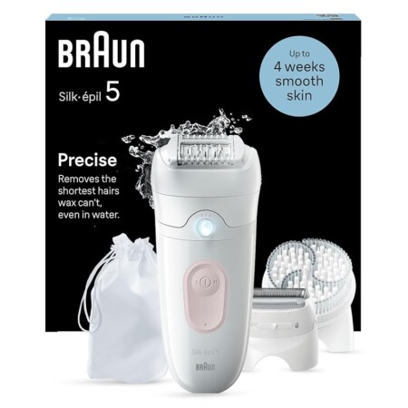 offerta a tempo: braun silk épil 5 epilatore elettrico donna per una epilazione semplice — 14% da 93,44 € a 79,99 €