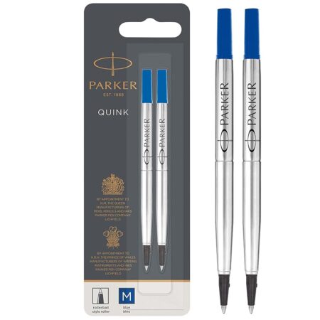 offerta a tempo: parker ricarica per penna roller, punta media — 16% da 11,49 € a 9,69 €
