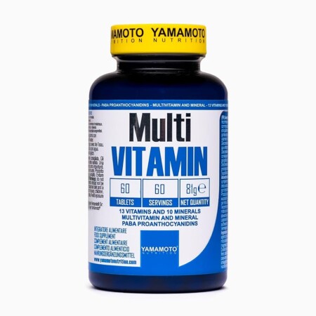 offerta a tempo: yamamoto nutrition, multi vitamin 60 compresse — 35% da 14,99 € a 9,74 €