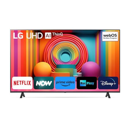 offerta a tempo: lg uhd 65'', serie ur75 — 29% da 699,00 € a 499,00 €